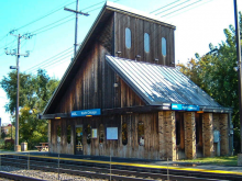 Adams/Wabash, looking west at the Outer Loop station