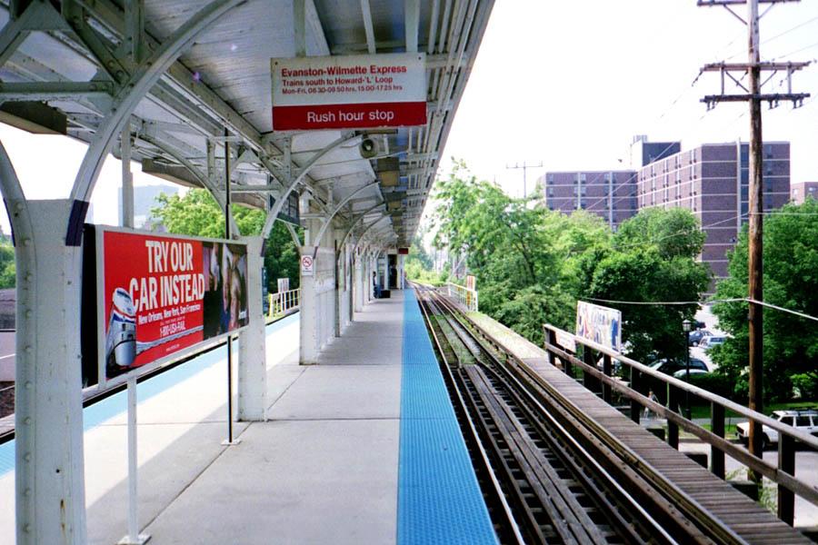 CTA Cumberland Blue Line Station