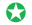 Dark green star
