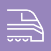 Metra North Central Service Line Train Icon NSC
